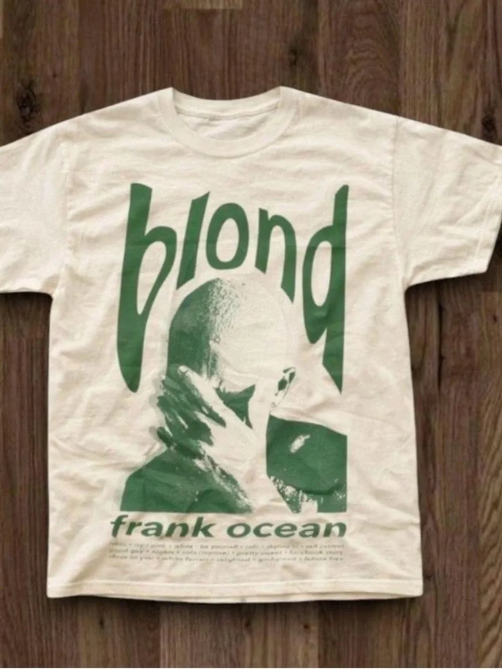 White Blond Frank Ocean T-shirt